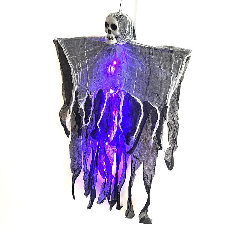 Halloween Decorations Horror Hanging Ghost Skull Skeleton Prop Perfect For Home Outdoor Yard Party Supplies Festival Decorations