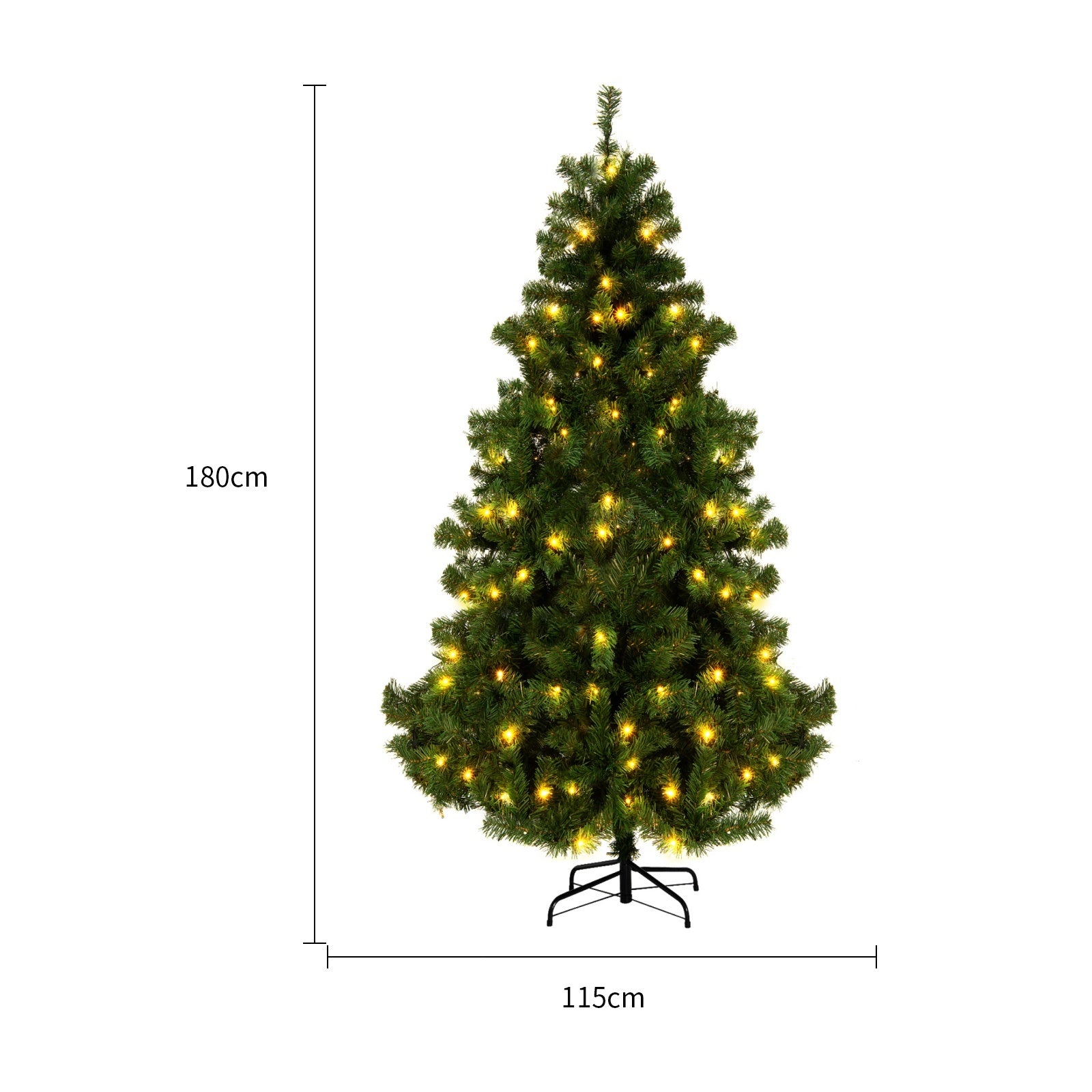 Christmas Tree PVC Artificial Snow Christmas Tree Mall Window Decoration
