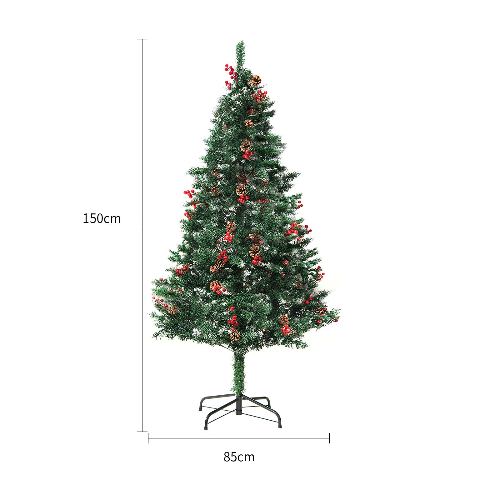 Christmas Tree PVC Artificial Snow Christmas Tree Mall Window Decoration