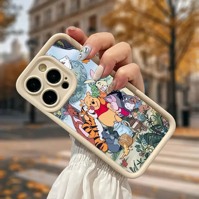 Halloween Pumpkin Ghost Phone Case for iPhone 17/16/15 Pro Waterproof and Shockproof TPU Material Customizable Phone Accessory