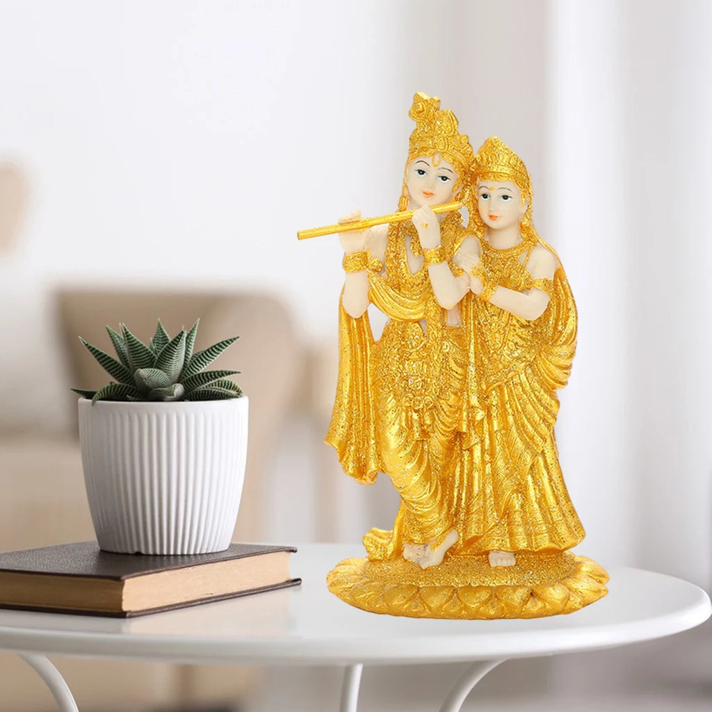 Resin Figurine Hindu God Goddess Decor Gifts Hindu Deity Hindu Decors Spiritual Sculpture Indian Buddha Statue for Altar Diwali