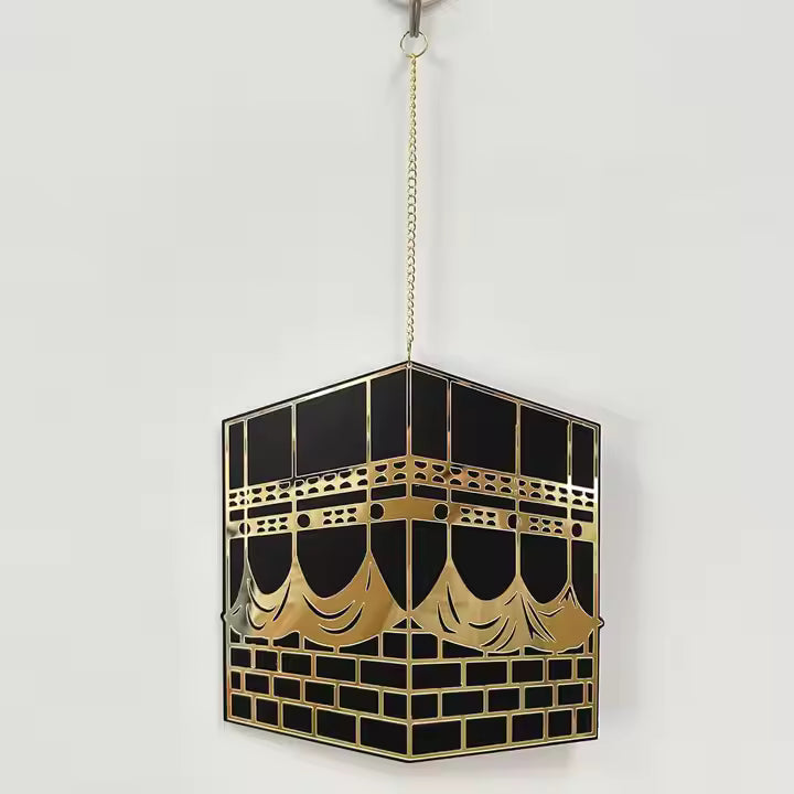 Muslim Hajj Gift Home Wooden Ornament