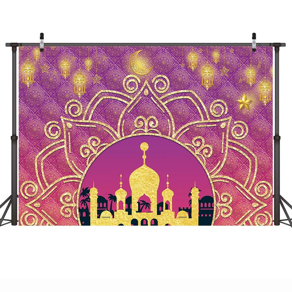Diwali Festival Photography Backdrop Candle Mural India Diwali Background Lights Laxmi Puja Backdrops Photo Studio