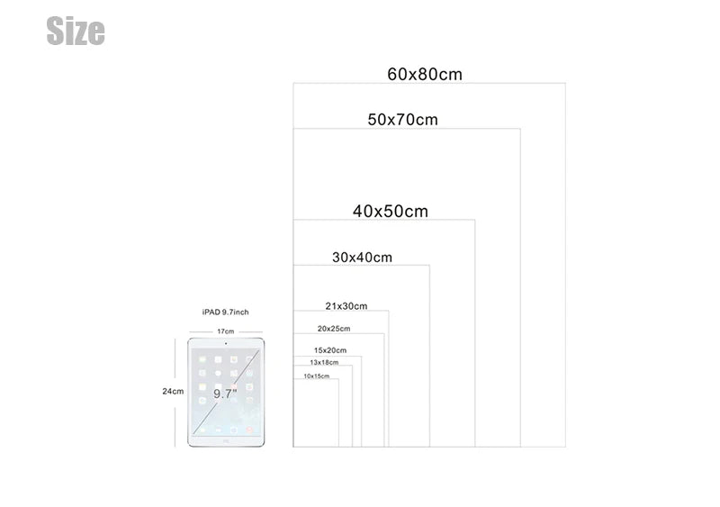 Handdrawn Sikh Religious Religion Poster Wall Pictures For Living Room Home Decor Poster Wall Art Canvas Painting Unframed