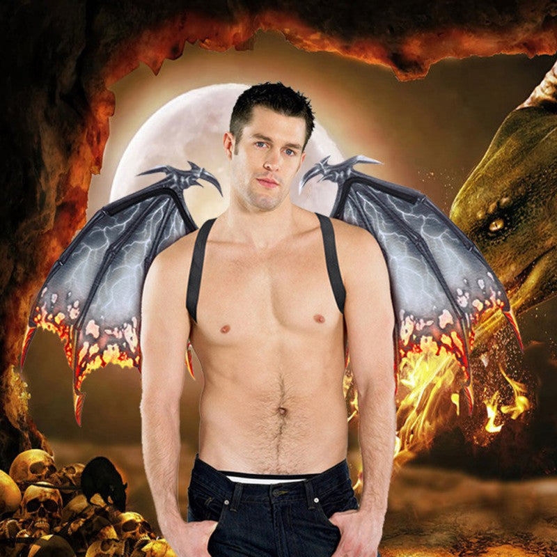 Dragon Wing Adult Boy and Girl Kids Halloween Decoration Carnival Party Animal Costumes Masquerade Cosplay Dragon Wing Props