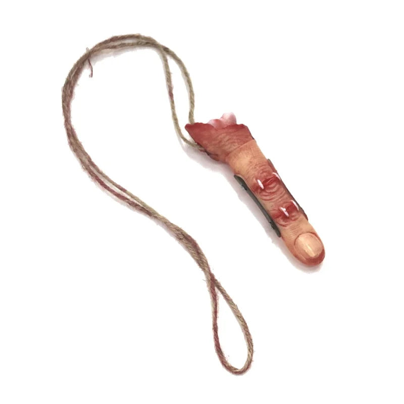 Halloween Horror Props Bloody Hand Haunted House Party Decoration Scary Fake Hand Finger Leg Foot Brain Heart Halloween Supplies