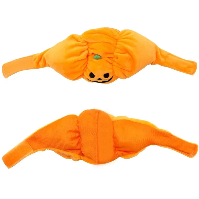 Cute Pet Pumpkin Hat Halloween Pet Dog Cat Hat Dress Up Headdress Small Dog Cat Cosplay Costume Funny Party Pet Decorative Hat