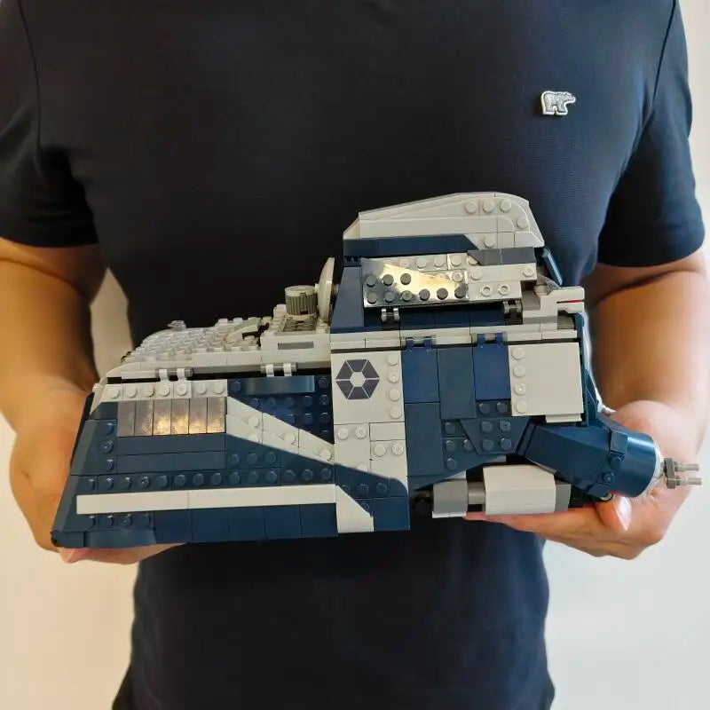 Christmas promotiona 75435 976PCS Battle Of Felucia Separatist Mtt Building Blocks Creative Model for toys Adult Birthday Gift