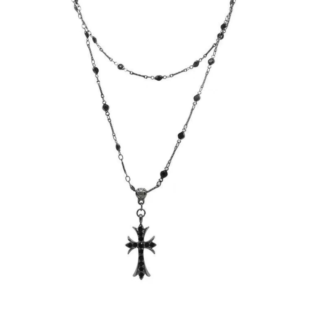 Cross Pendant Necklace Exquisite Trend Necklace, Suitable Women's Jewelry Gifts