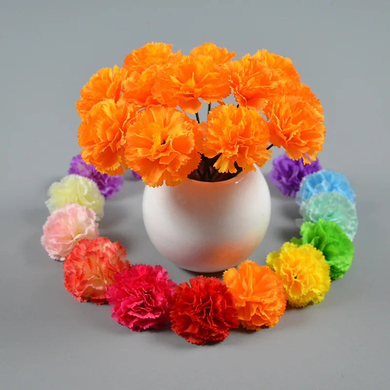 Artificial Marigold Flowers for Diwali Home DIY Decoration