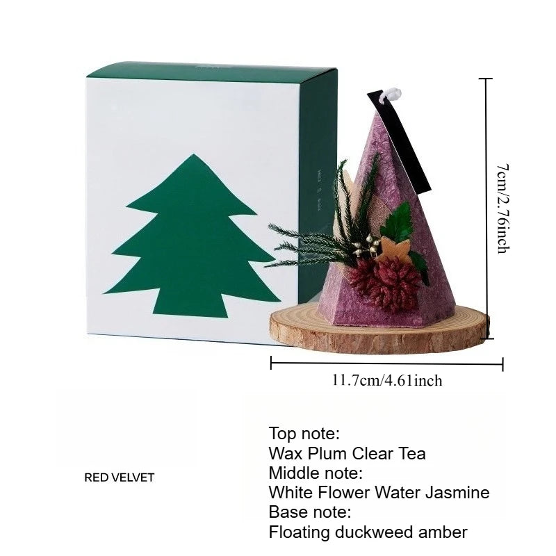 Christmas Tree Decoration Aromatherapy Candles Household Ornaments Christmas Gifts Souvenirs Atmosphere Decoration