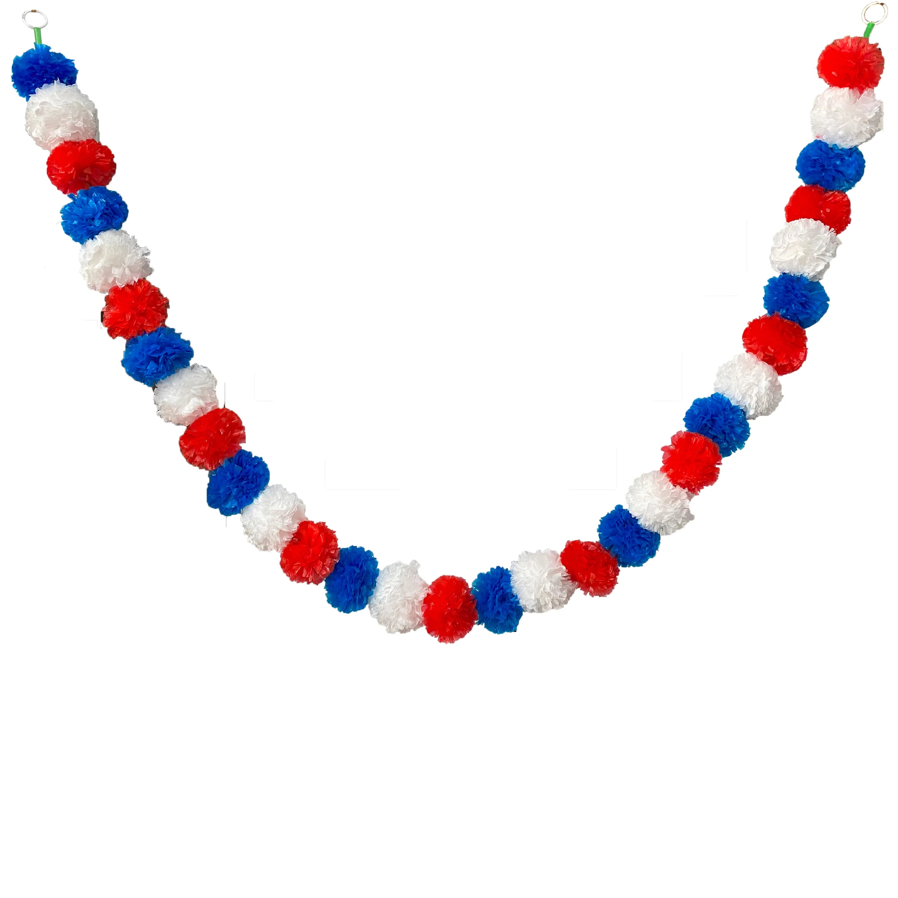 2 Pcs Marigold Flower Garland with бо Flowers for Diwali