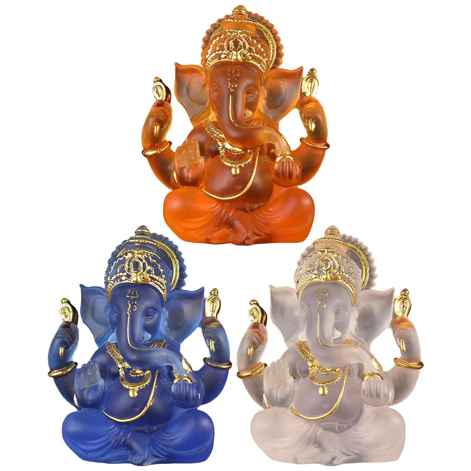 Lord Ganesha Statues- Hindu God Statue Resin Sculpture