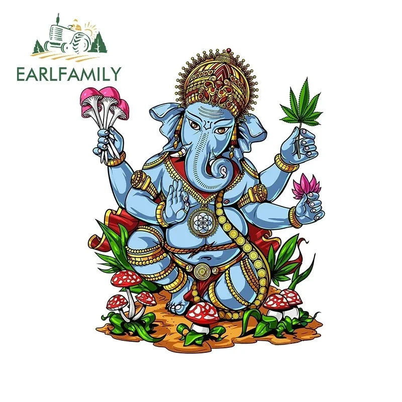 Ganesha Decor Stickers