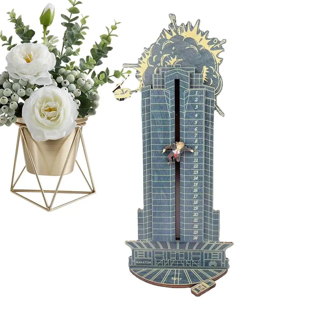 Christmas Die Hard Advent Calendar 24 Days Countdown Hans Gruber Falling Dauntless Man Christmas Gifts Party Centerpieces Decor