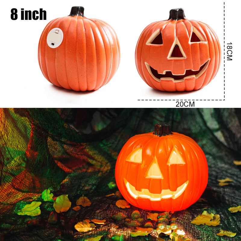 Halloween Decoration Pumpkin Led Lights Festival Accessories Outdoor Yard/garden Decor Horror Party Scream Ghostface Halloween