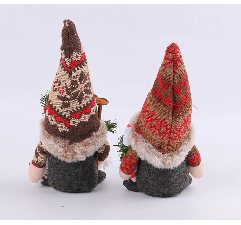 Christmas Gnomes Faceless Doll Decoration Tabletop Decoration Merry Christmas Elf Decoration Home Indoor Christmas Decorations