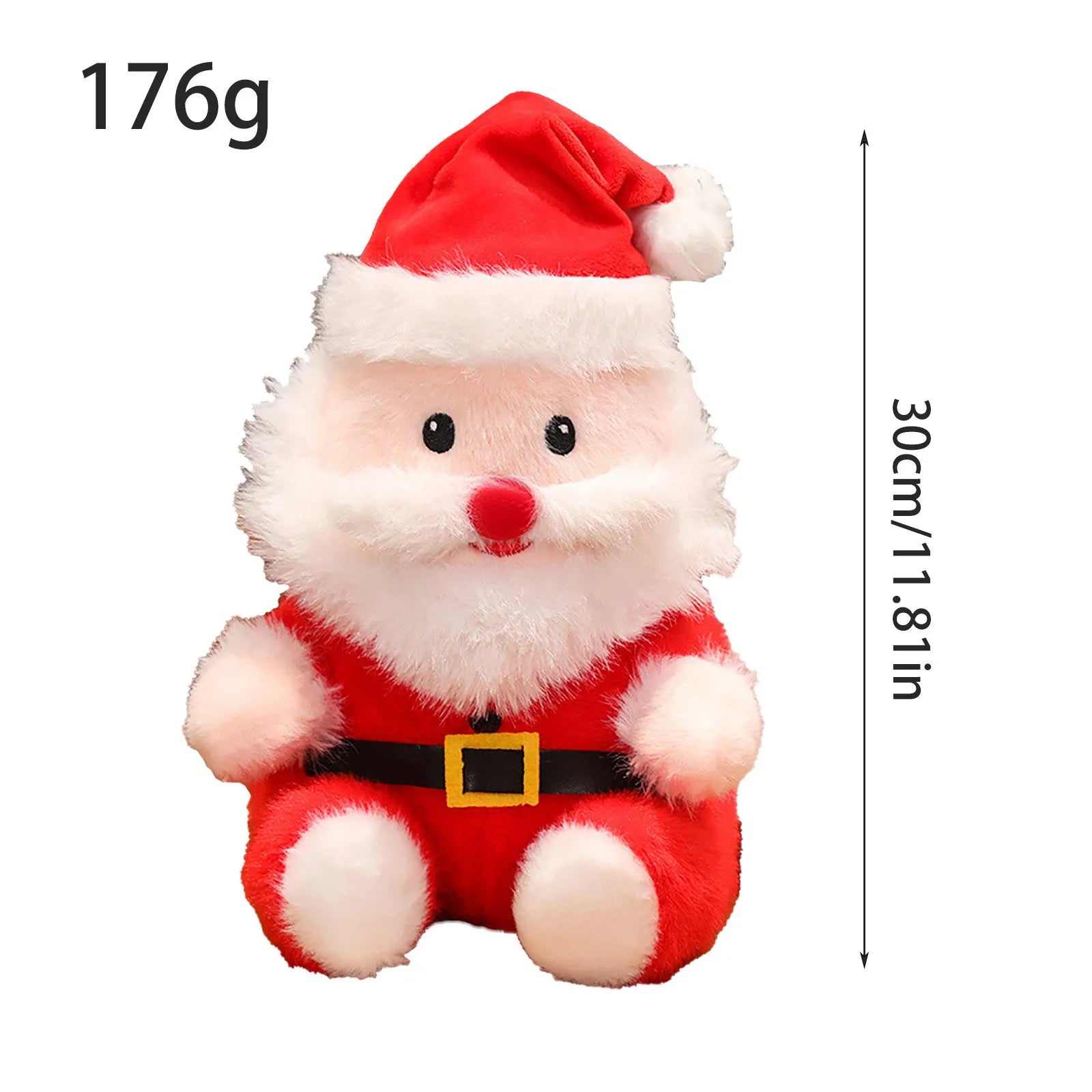 Christmas New Hot Sell Plush Doll Anime Toy Claus Snowman Elk Stuffed Animals Toys Soft Plushie Children Birthday Gifts Doll