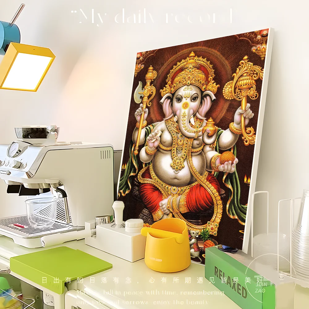 Hindu God Anime Posters Sticky Whitepaper Sticker Room Decor
