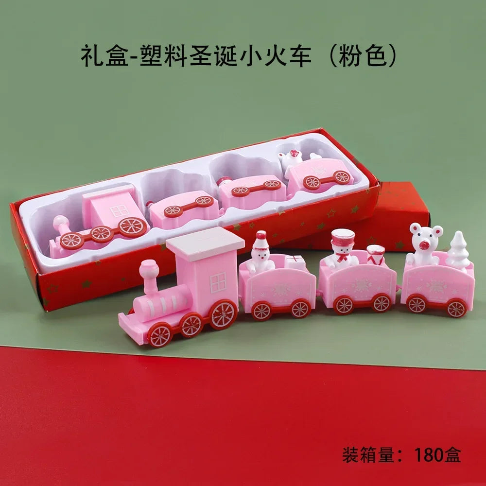 Christmas Train Merry Christmas Decorations For Home Cristmas Ornament Xmas Navidad Noel Gifts Happy New Year 2025 Gifts
