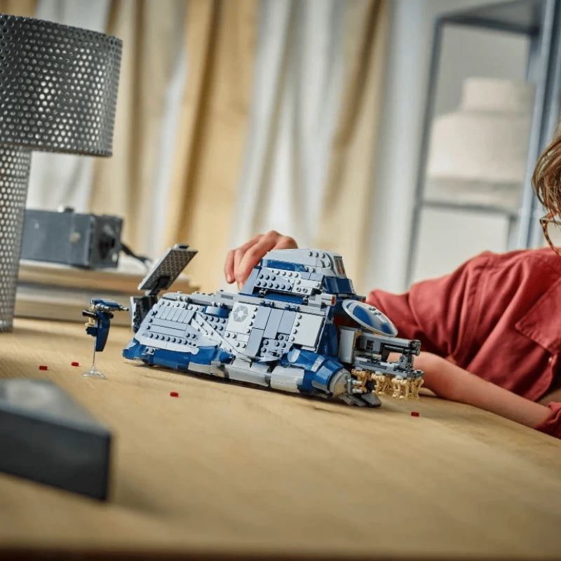 Christmas promotiona 75435 976PCS Battle Of Felucia Separatist Mtt Building Blocks Creative Model for toys Adult Birthday Gift