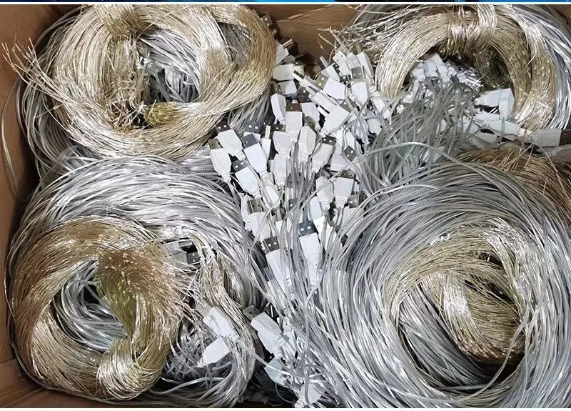 5/10/20M USB LED String Lights Copper Silver Wire Garland Light Waterproof Fairy Lights For Christmas Wedding Party Decoration