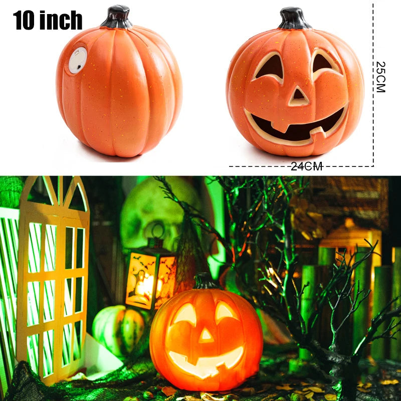 Halloween Decoration Pumpkin Led Lights Festival Accessories Outdoor Yard/garden Decor Horror Party Scream Ghostface Halloween