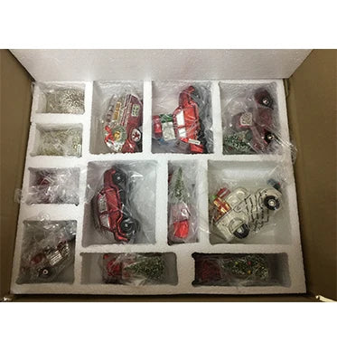 Christmas House Decorations Resin Ornaments Landscape Decoration Gifts