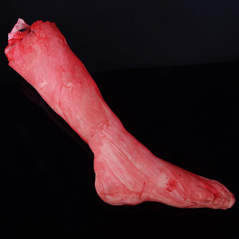Halloween Prop Bloody Scary Fake Organ Human Brain Body Parts Fake Hand Finger Leg Foot Brain Heart Party Accessories