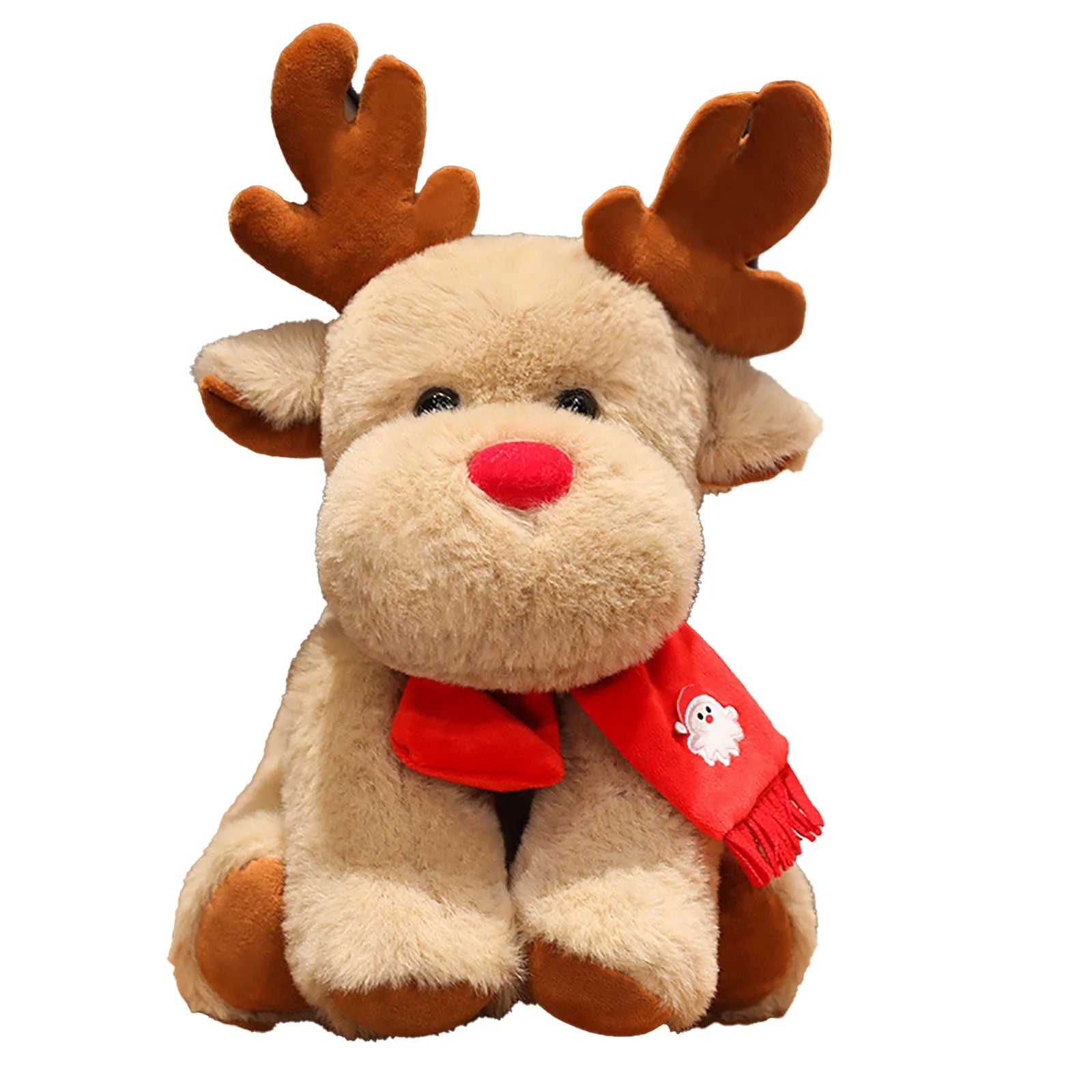 Christmas New Hot Sell Plush Doll Anime Toy Claus Snowman Elk Stuffed Animals Toys Soft Plushie Children Birthday Gifts Doll