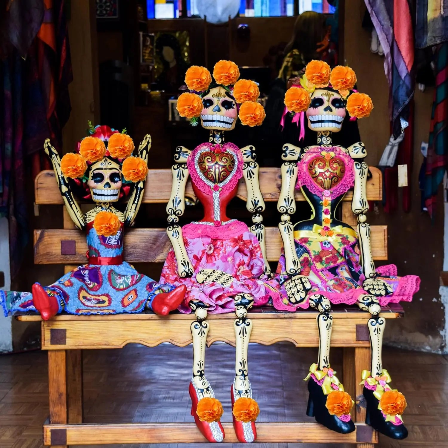 Artificial Marigold Flowers for Diwali Home DIY Decoration