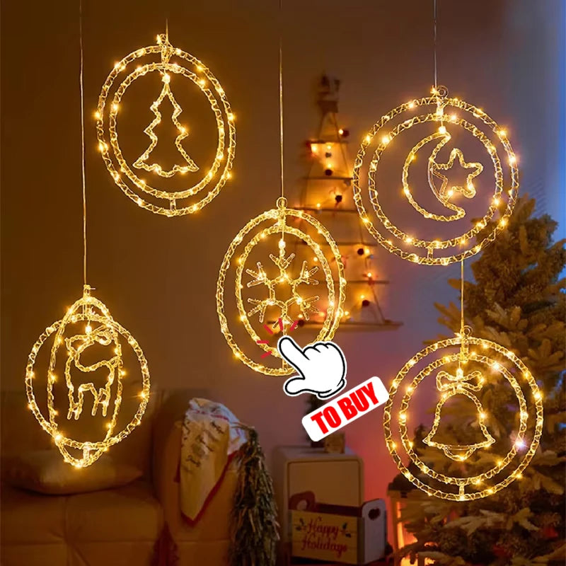 1/5/10pcs Fairy Lights String Button Battery Light Home Decor Living Bedroom Garden Christmas Wedding New Year Ornament Garland