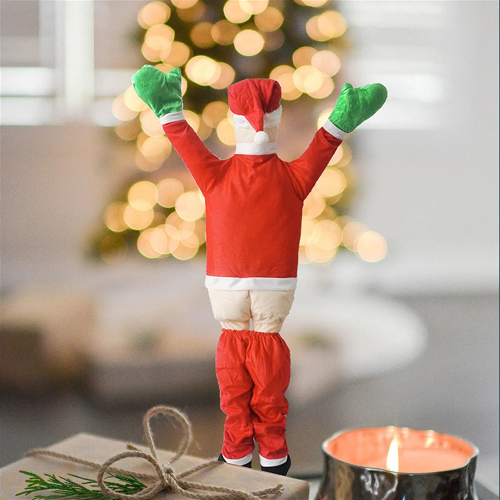 New Christmas Decoration Santa Claus Ornaments Outdoor Yard Christmas Hanging Decoration Props Holiday Gift For Friends