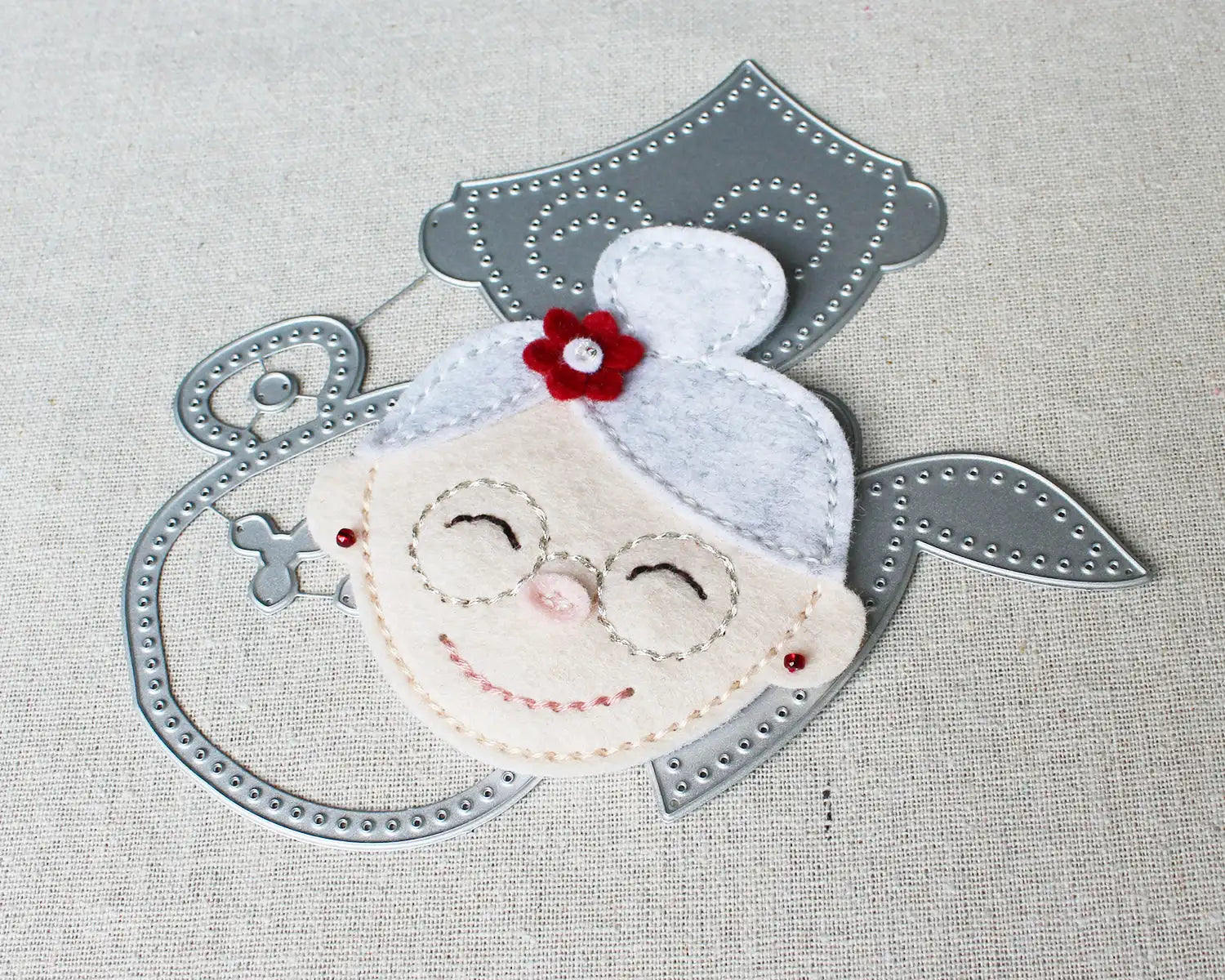 Christmas In 2025 Santa Sleigh presentFelt Dies Metal Cutting Dies for DIY Making Card Scrapbook Embossed Paper Album Craft