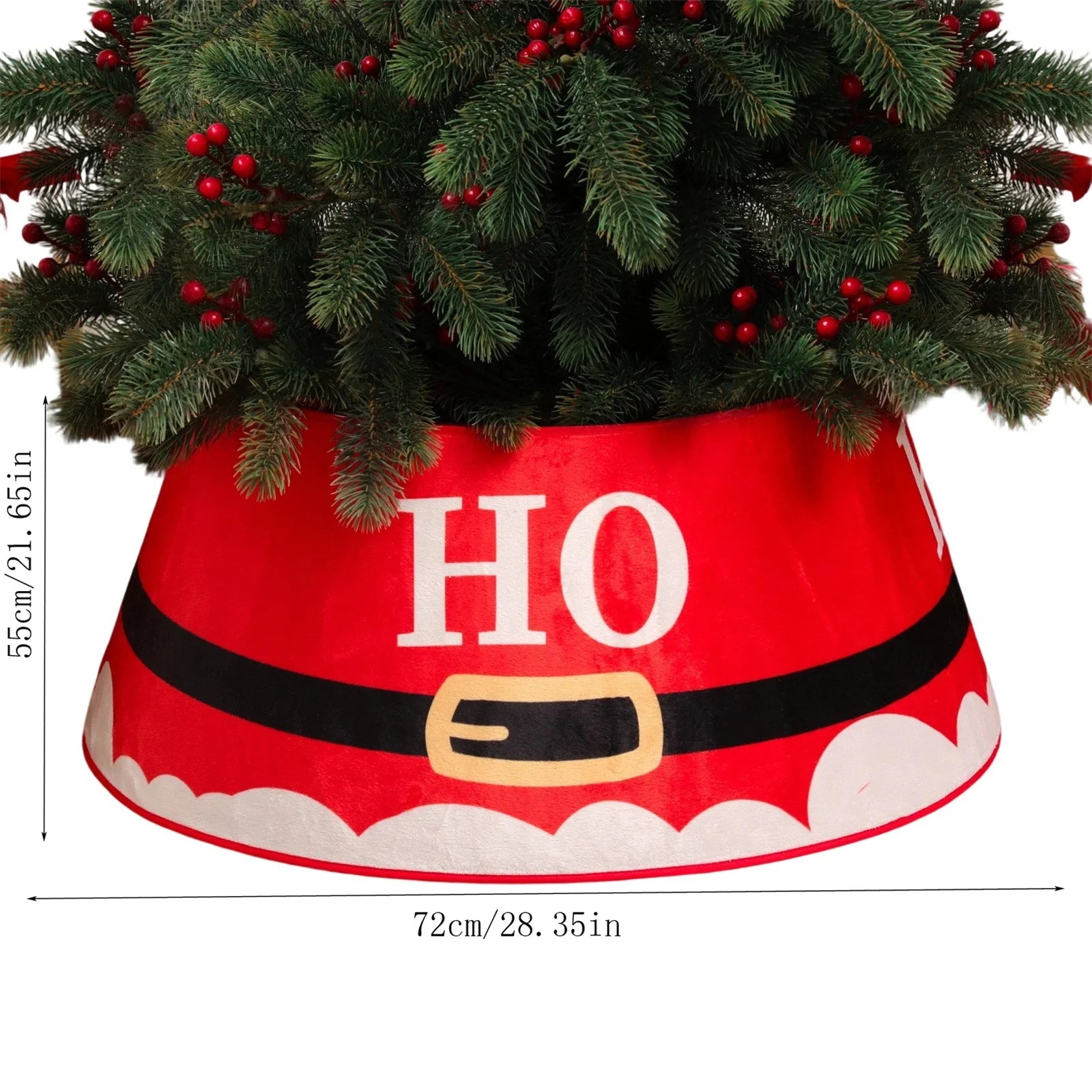 Christmas Tree Skirt Merry Christmas Tree Skirt Collar Creative Xmas Tree Base Cover Christmas Decoration New Year Supplies