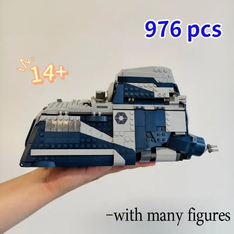 Christmas promotiona 75435 976PCS Battle Of Felucia Separatist Mtt Building Blocks Creative Model for toys Adult Birthday Gift