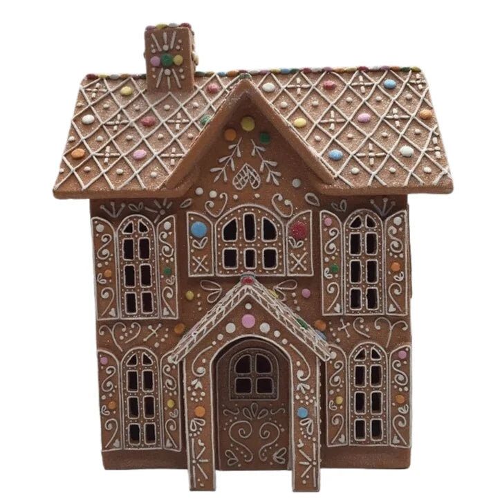 Christmas House Decorations Resin Ornaments Landscape Decoration Gifts