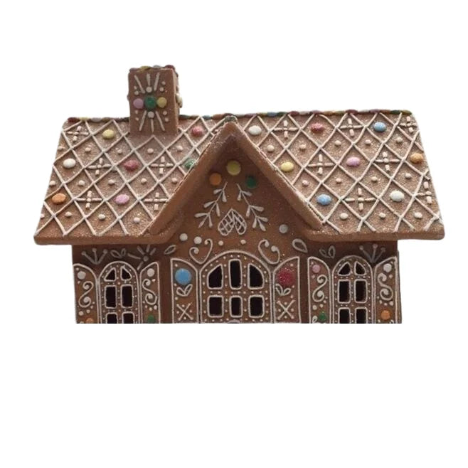 Christmas House Decorations Resin Ornaments Landscape Decoration Gifts