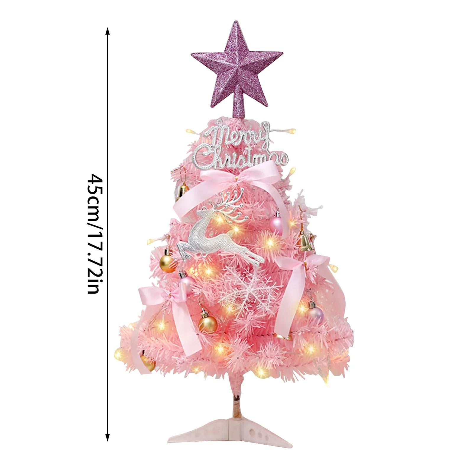 Artificial Christmas Tree Small Christmas Tree With Lights Desktop Decoration Tree Table Top Christmas Tree Christmas Gift