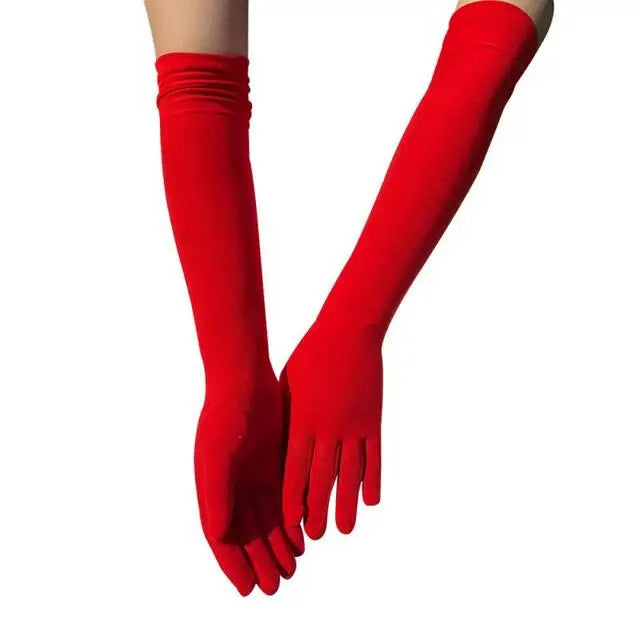 Cool Halloween gloves long ghost claw dress up gloves fashionable red long nails Cosplay Halloween funny gloves A529