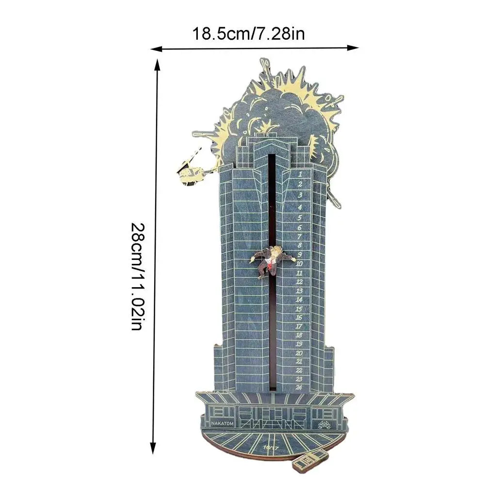 Christmas Die Hard Advent Calendar 24 Days Countdown Hans Gruber Falling Dauntless Man Christmas Gifts Party Centerpieces Decor