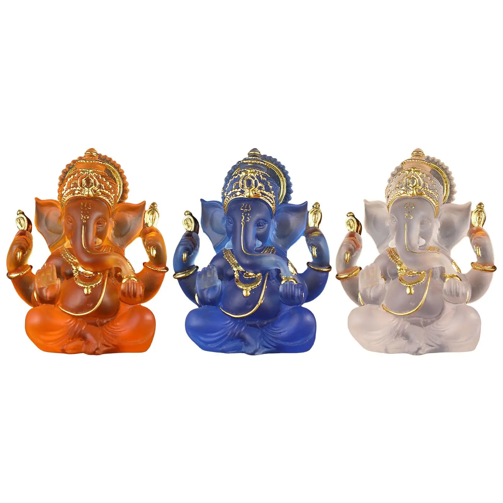 Lord Ganesha Statues- Hindu God Statue Resin Sculpture