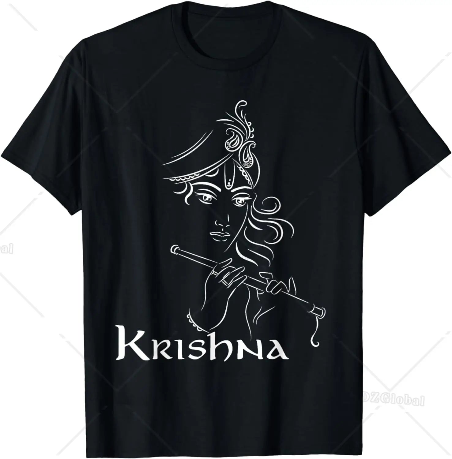 Lord Krishna T-Shirt / Graphic T Shirts/  Women Men Clothing