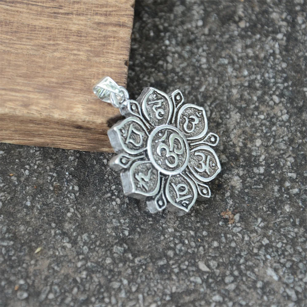 OM Pendant Necklace For Men and Women Religious Jewelry