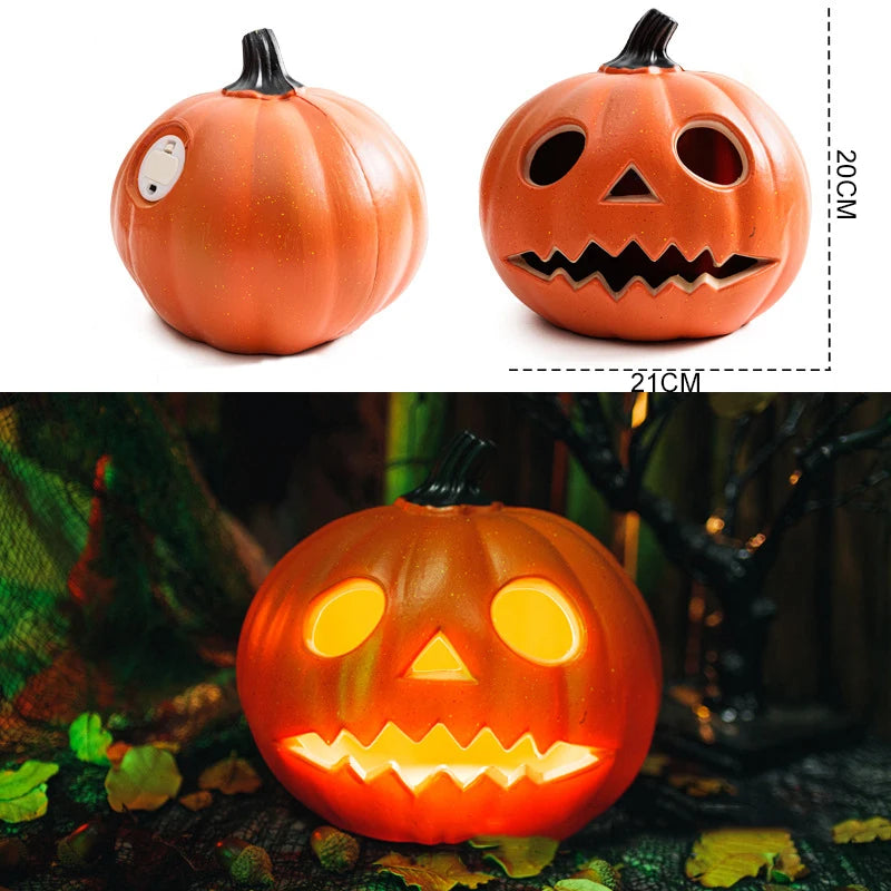 Halloween Decoration Pumpkin Led Lights Festival Accessories Outdoor Yard/garden Decor Horror Party Scream Ghostface Halloween