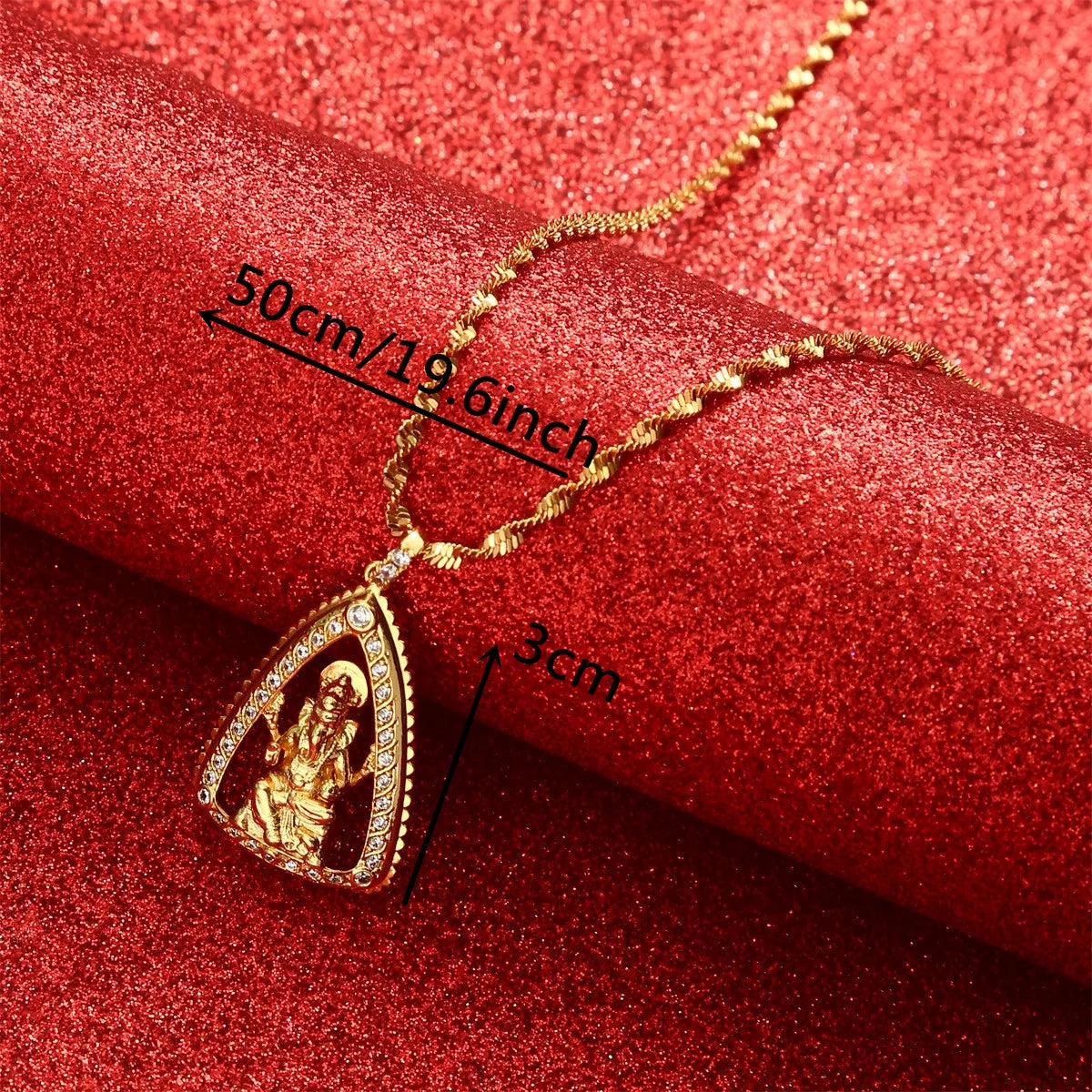 Religious Ganesha Pendant Necklaces for Women Girls