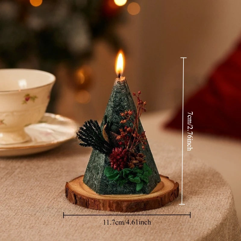 Christmas Tree Decoration Aromatherapy Candles Household Ornaments Christmas Gifts Souvenirs Atmosphere Decoration