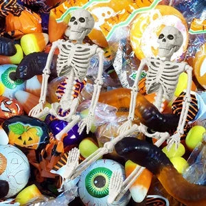 40cm Halloween Human Shape Skeleton,Posable Skeleton,Human Shape Bones,Halloween Herror Decorations,Haunted House Horror Props