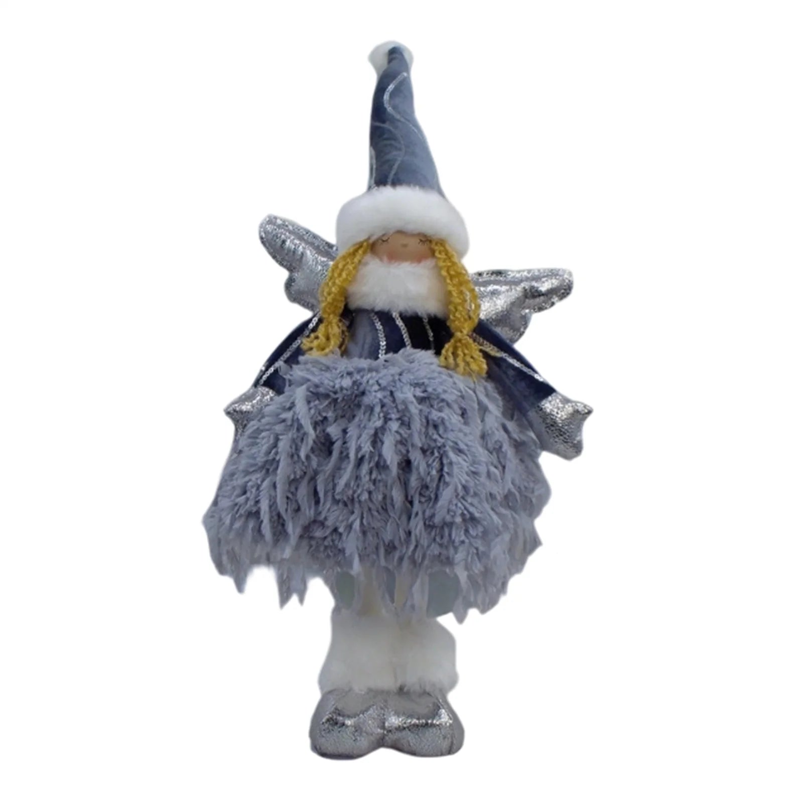 Christmas Little Angel Girl Doll Cartoon Princess High Hat Doll Window Display Long Leg Christmas Doll Suministros NavideñOs