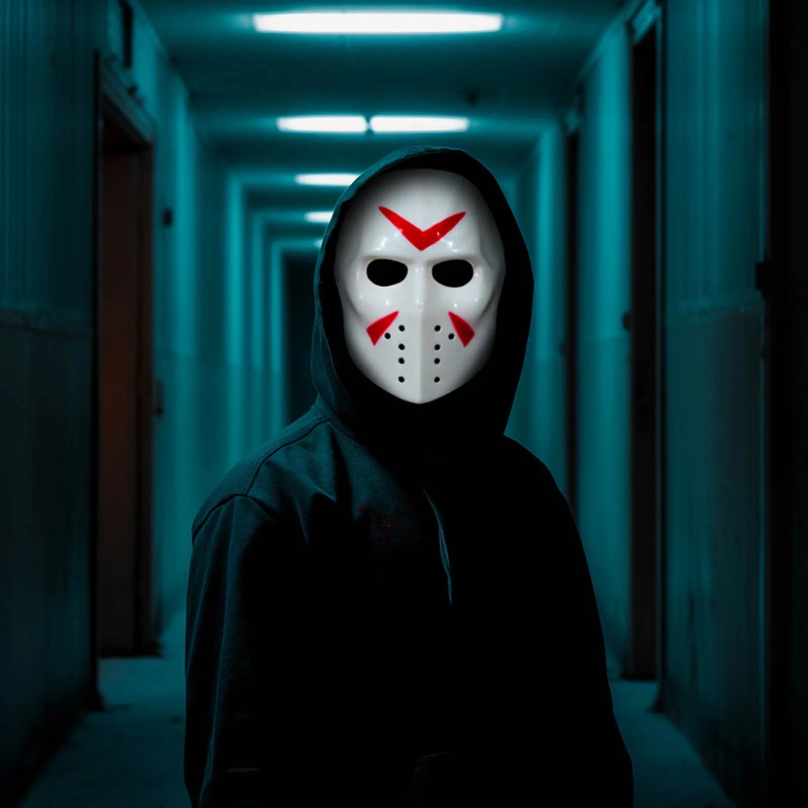 Movie Hockey Mask Jason Voorhees Friday The 13th Horror Scary Mask Halloween Party Cosplay Masks For Adult Men Halloween Gift